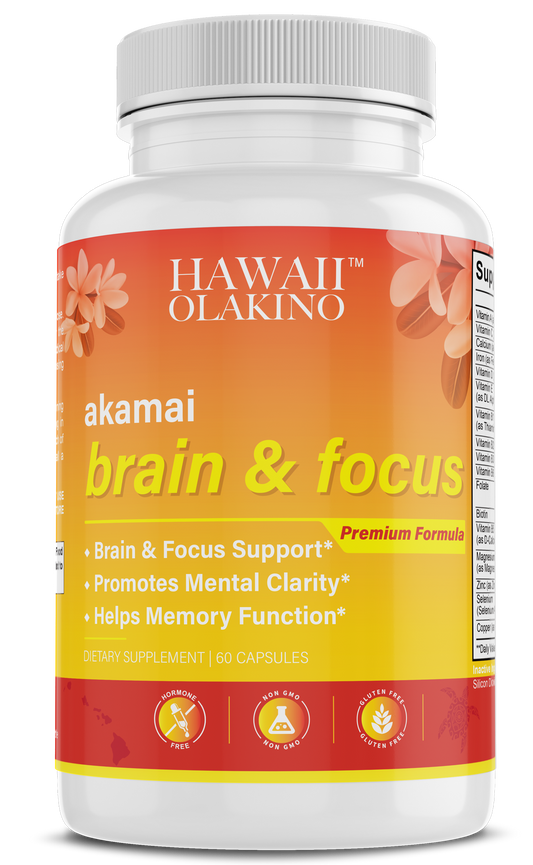 Unleash Your Mental Potential with Akamai: The Ultimate Brain and Focus Supplement